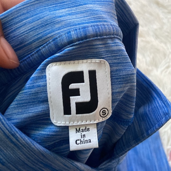 FootJoy Prodry Performance Solid Interlock Golf Polo - Picture 6 of 8